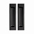 Ручка для раздвижных дверей Soft LINE SLQ152.010 черная (PUNTO) квадрат